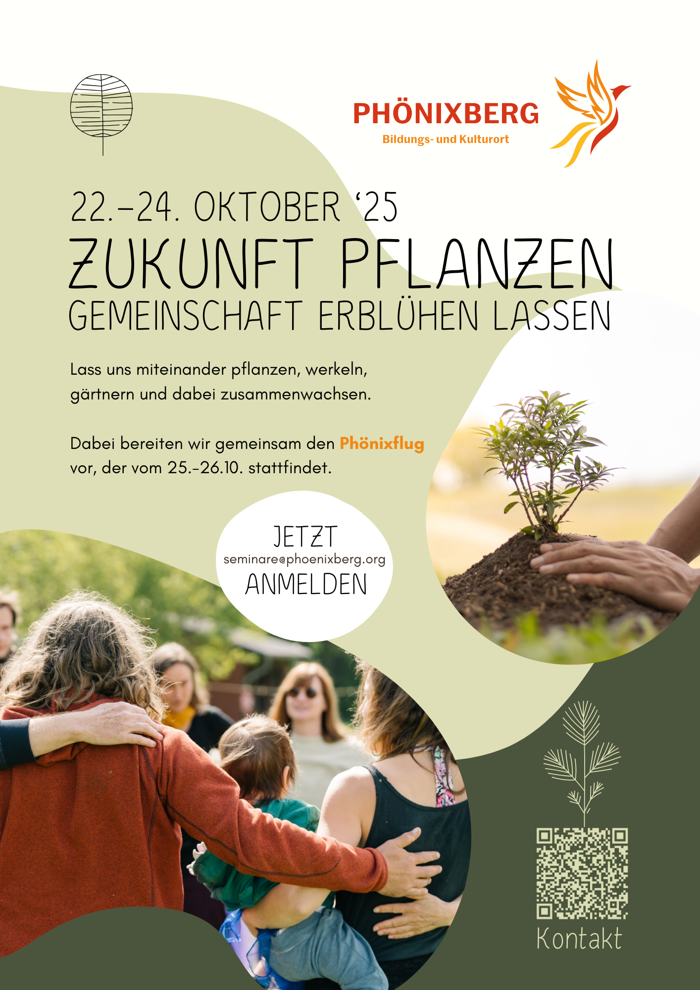 Plakat der Veranstaltung Zukunft pflanzen-Gemeinschaft erblühen lassen