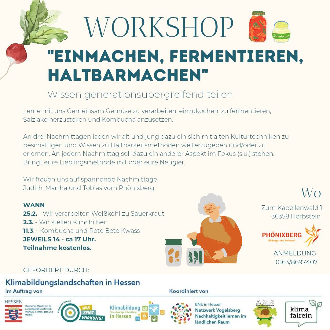 Einmachen,Fermentieren,Haltbarmachen